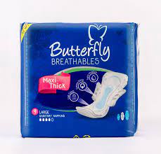 Butterfly Breathables Blue 9Pads