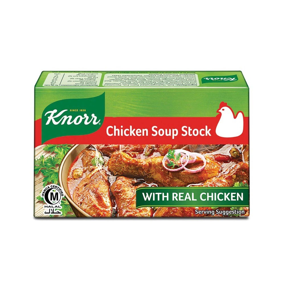 KNORR CHICKEN CUBES 18G
