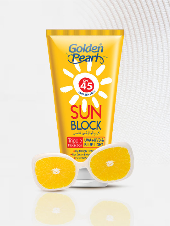 Golden Pearl Sun Block SPF45
