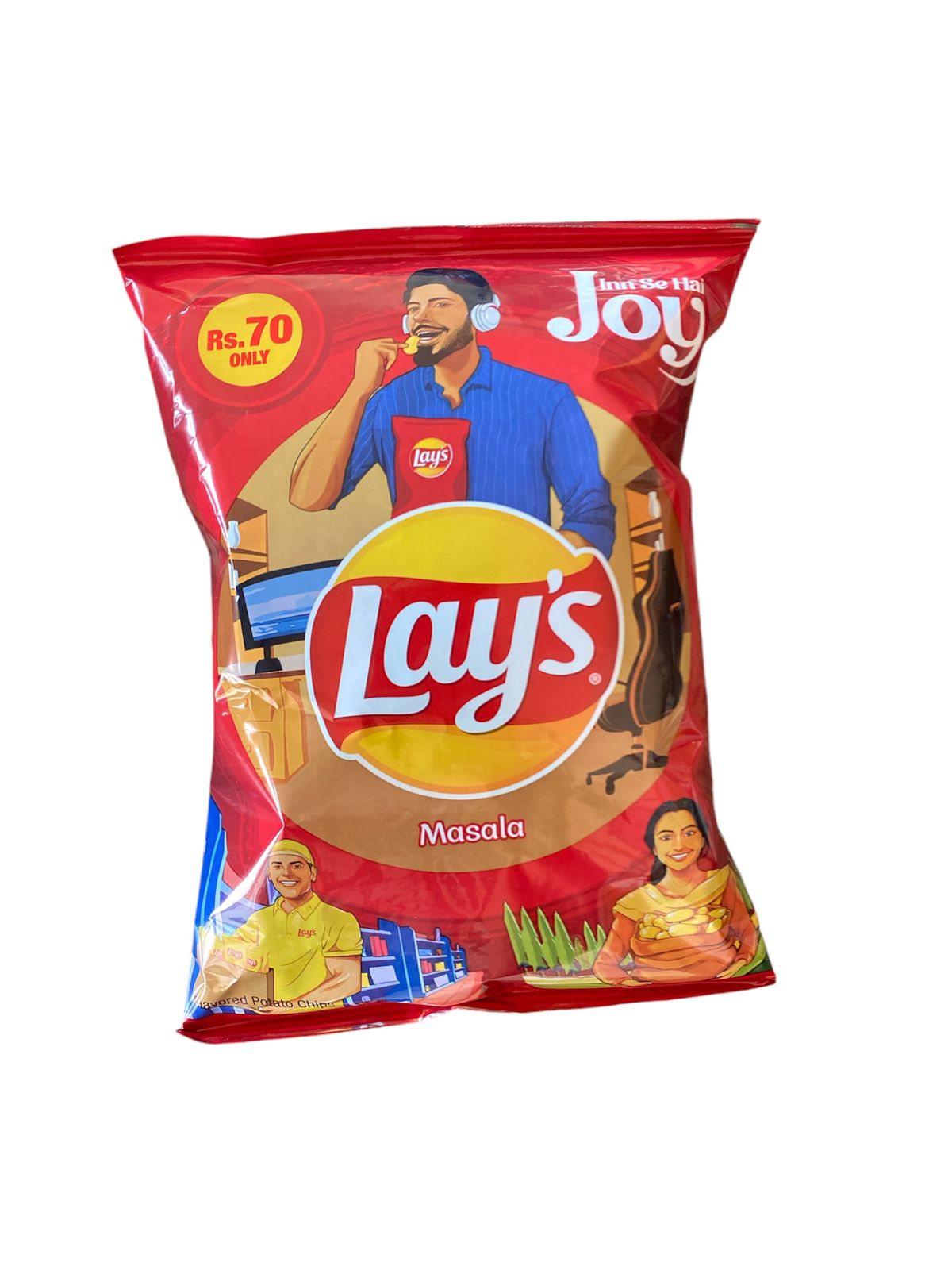 Lays Masala Potato Chips, 45g