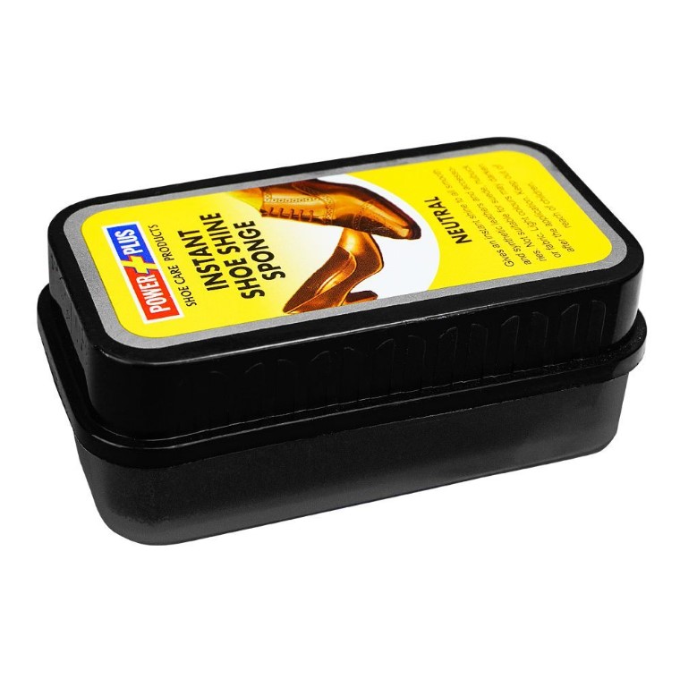 Power Plus Instant Neutral Shoe Shine Sponge