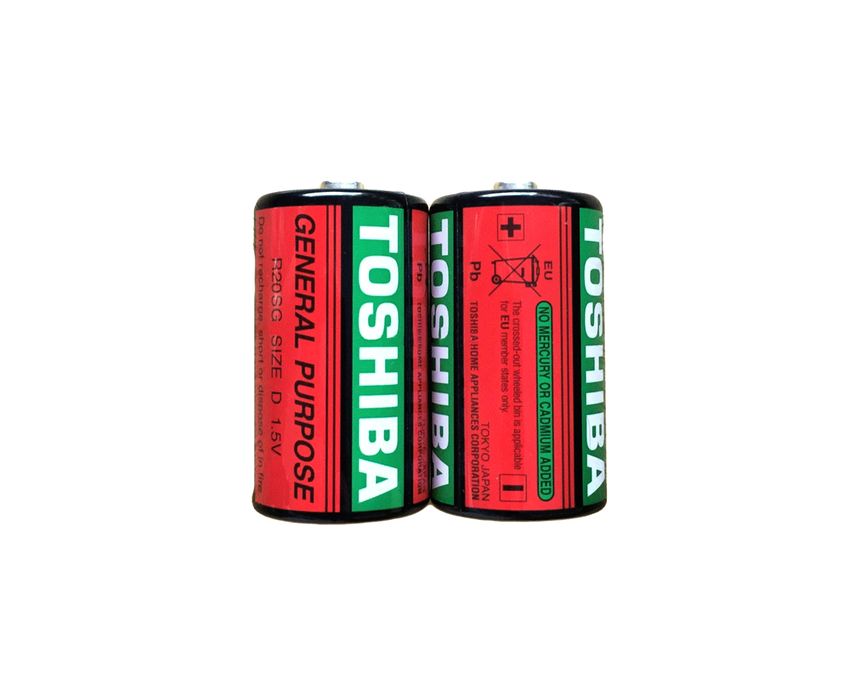 Toshiba Cell D Size (Pack-2)