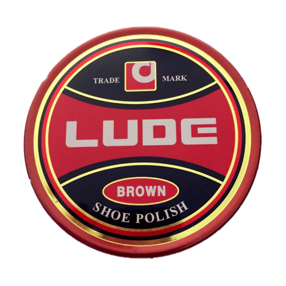 Lude Brown Shoe Polish – 40ml