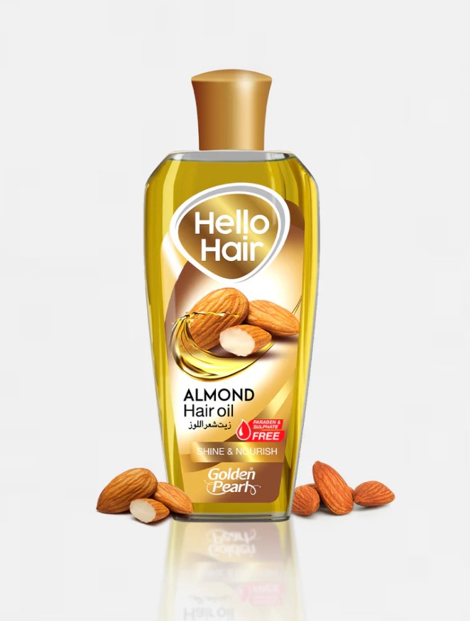 Hello Hair Almond Hair Oil 100ml
