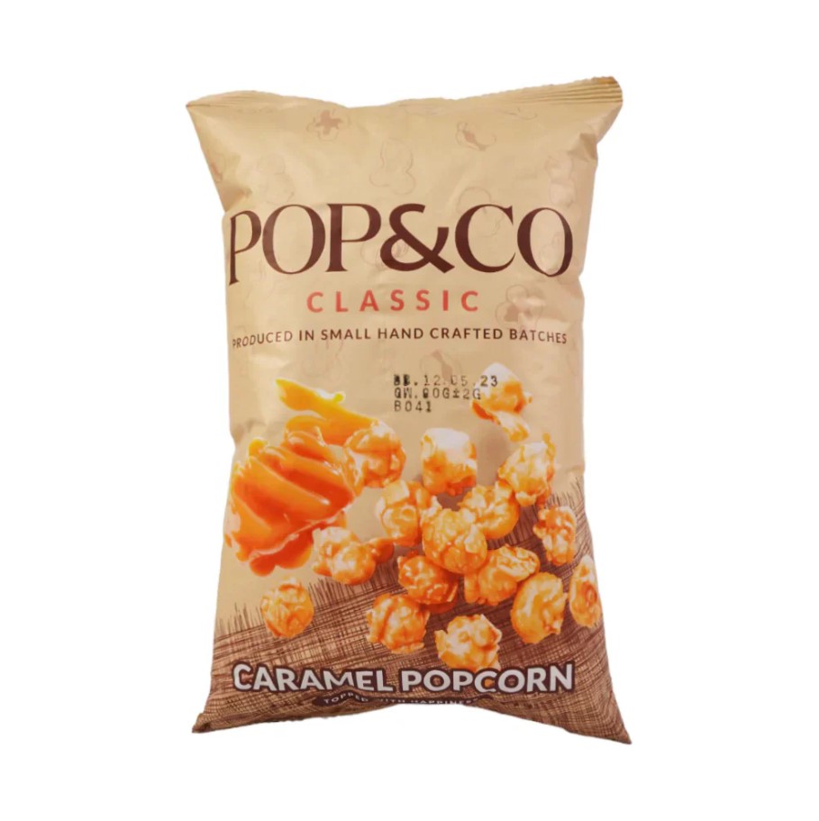 Pop &amp; Co Classic Caramel Popcorn 80g