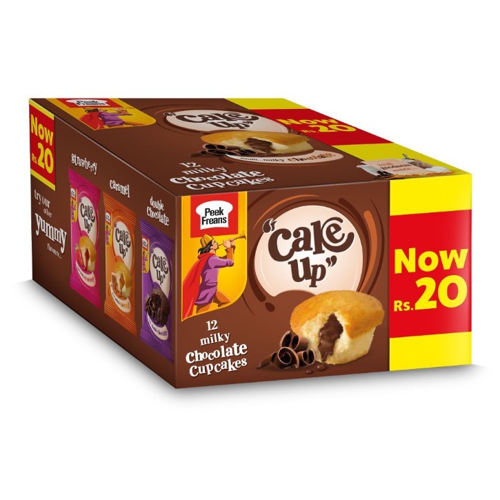 Peek Freans Cake Up Milky Chocolate – 12 Pcs Box