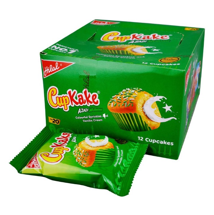 Hilal Cup Kake Azadi Mubarak 19.5 g (12‑Pack)