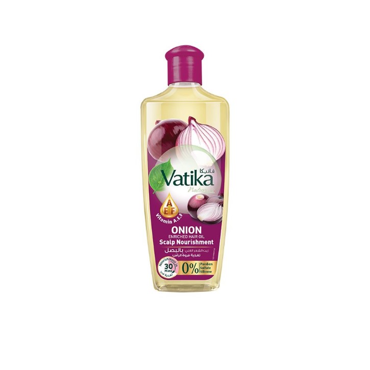 Dabur Vatika Naturals Scalp Nourishment Onion Enriched Hair Oil – 100ml