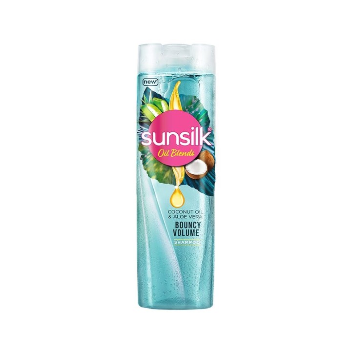 Sunsilk Coconut Oil &amp; Aloe Vera Bouncy Volume Shampoo – 380ml