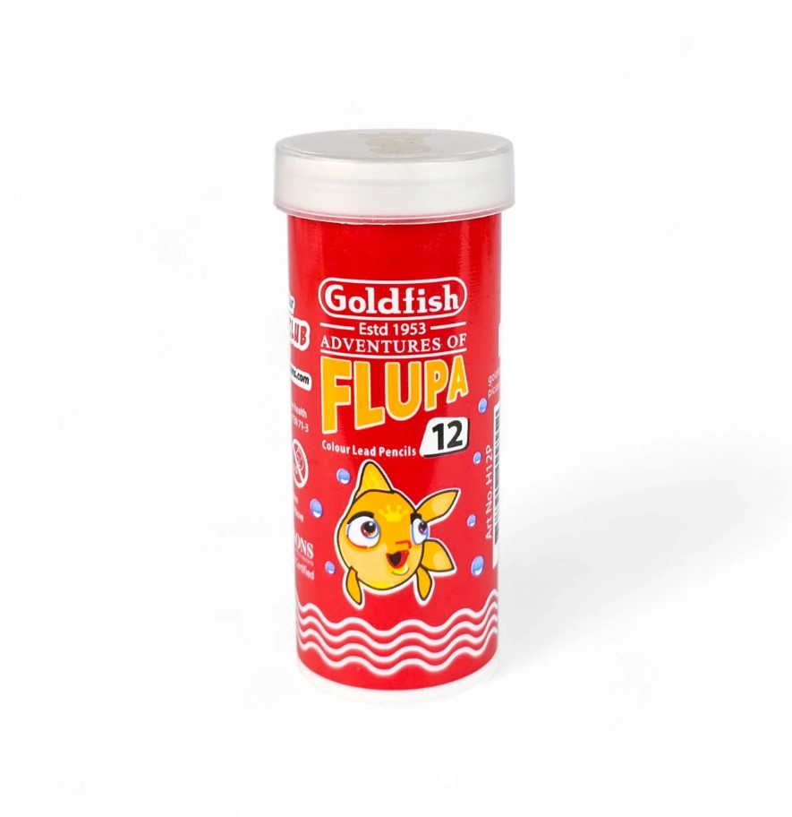 Goldfish Flupa Color Pencils – 12 Shades