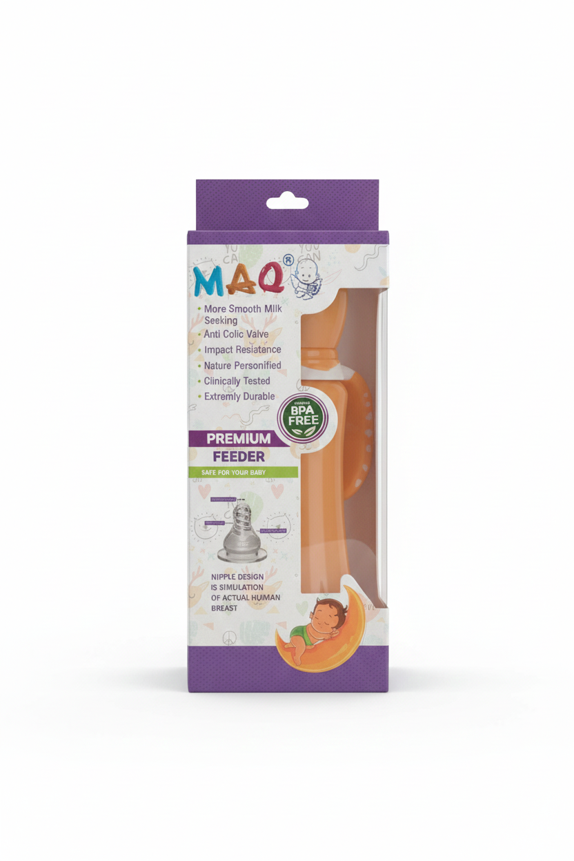 MAQ Premium Baby Feeder – BPA Free &amp; Anti-Colic
