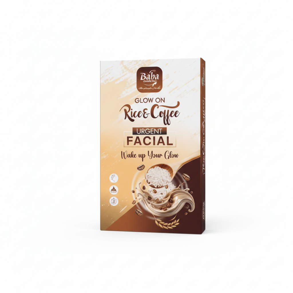 Baba Glow On Rice &amp; Coffee Facial Kit