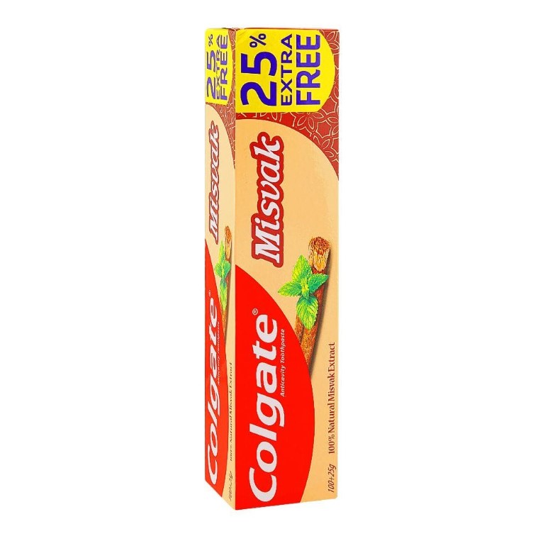 Colgate Misvak Extract Toothpaste – 100g + 25% Extra Free