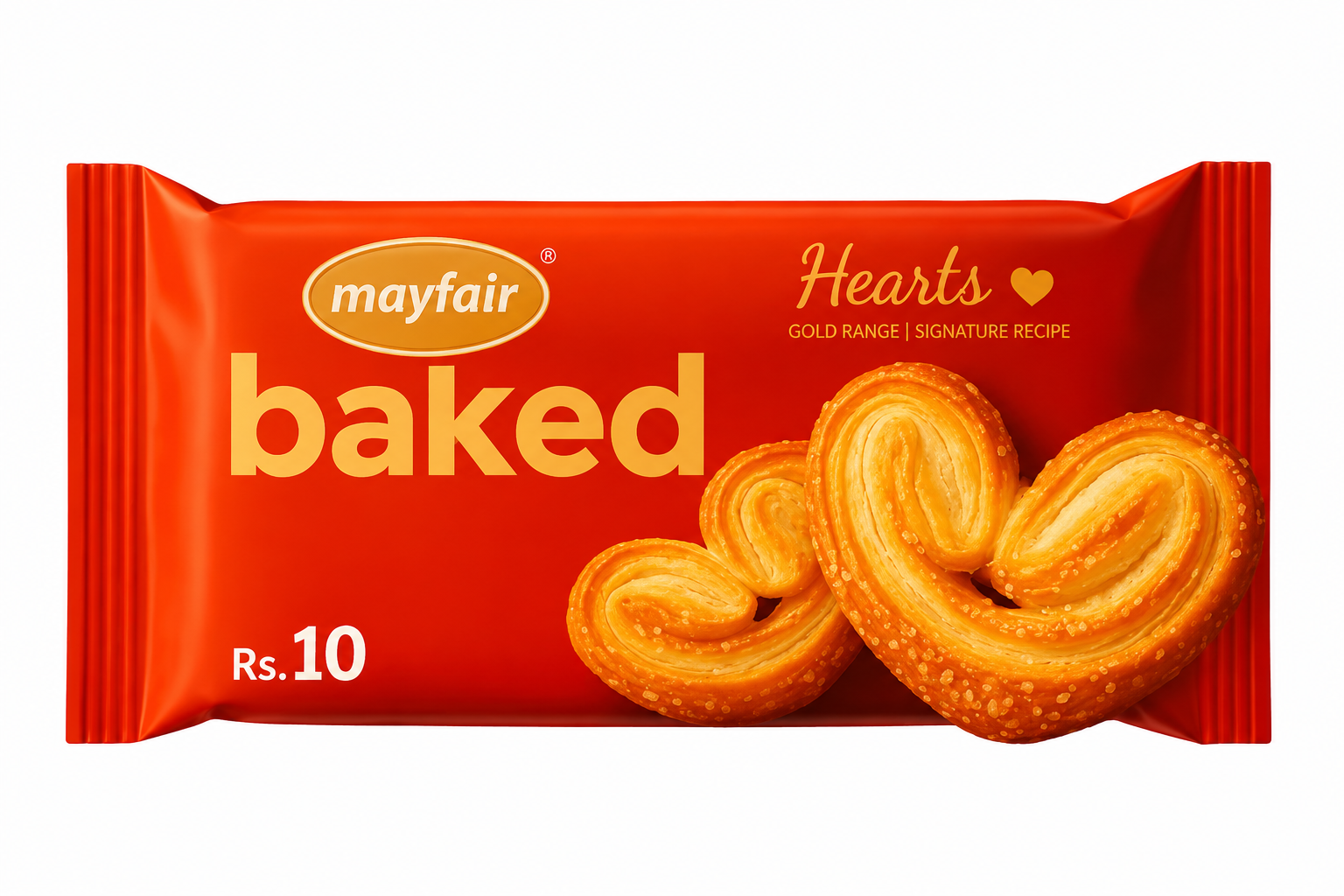 Mayfair Baked Hearts – Rs. 10/-