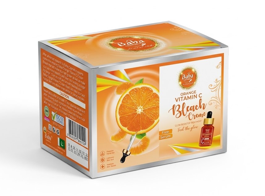 Baba Cosmetics Orange Vitamin C Bleach – Parlour Pack
