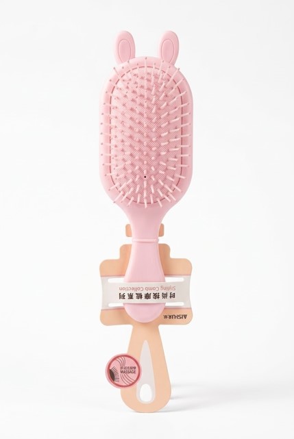 RK Kids Rabbit Hair Brush – Pink