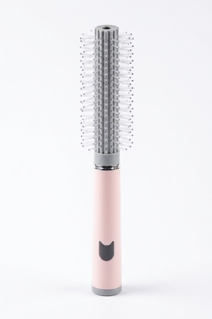 RK Round Styling Hair Brush – Pink &amp; Grey