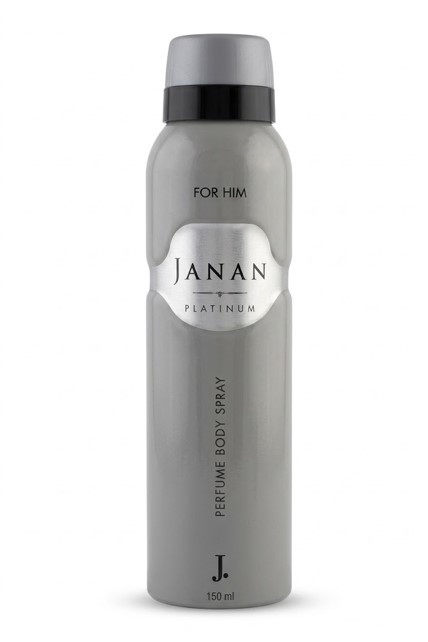 J. Janan Platinum Perfume Body Spray – 150ml