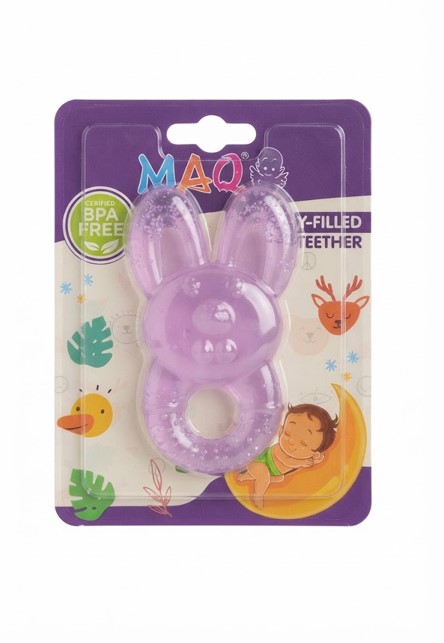 MAQ Jelly-Filled Baby Teether – Assorted Animal Designs