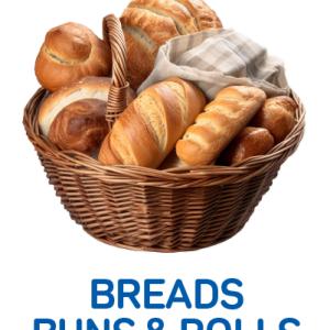 Breads, Buns & Rolls