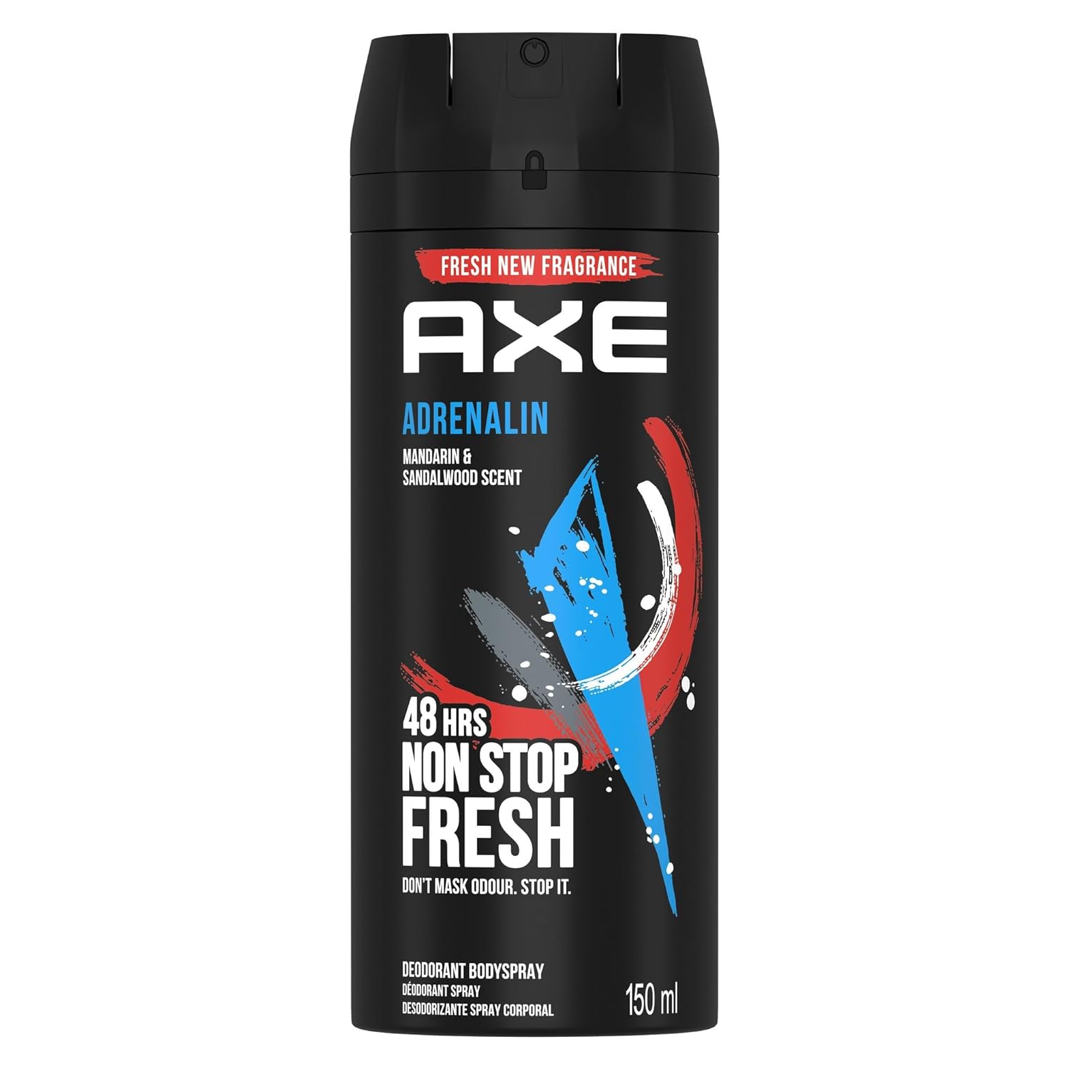 AXE Adrenalin Deodorant Body Spray – 48H Fresh -150 ML-