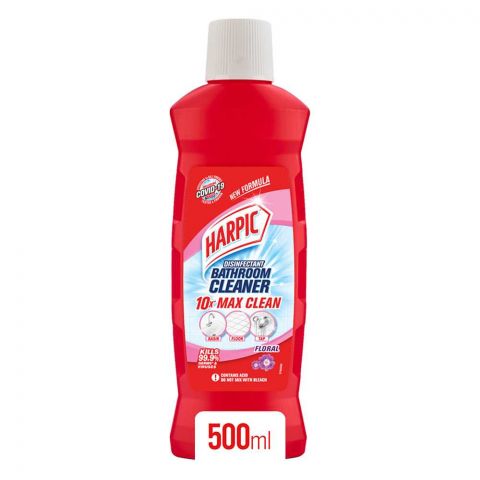 Harpic Bathroom Cleaner Floral, 450ml