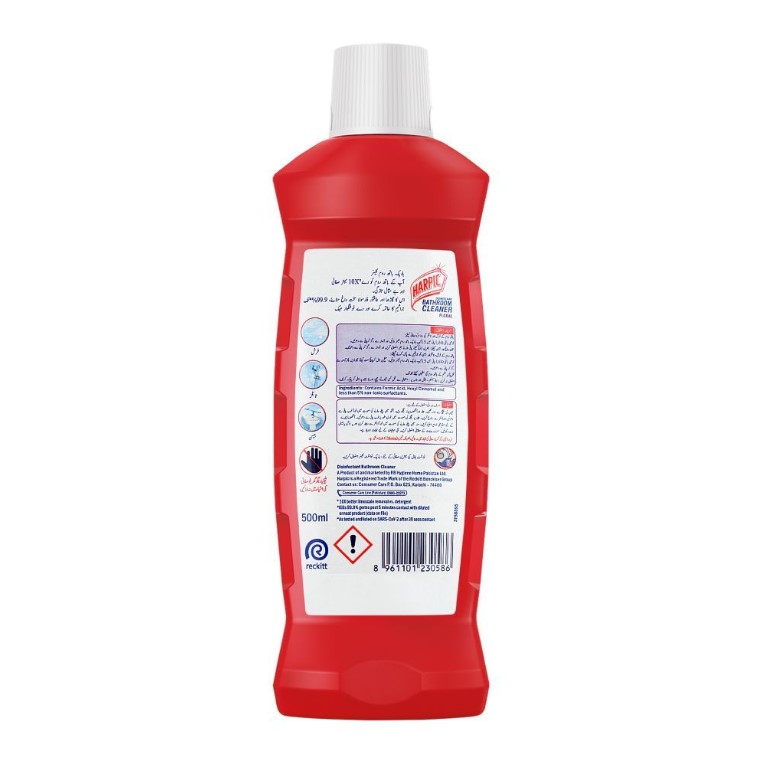 Harpic Bathroom Cleaner Floral, 450ml