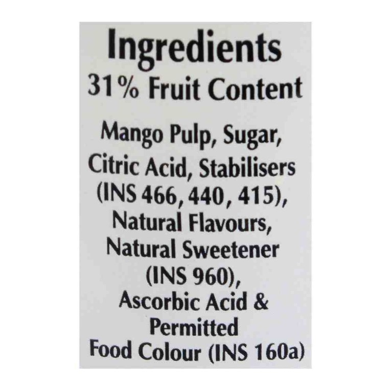Nestle Fruita Vitals Chaunsa Fruit Nectar 1 Liter
