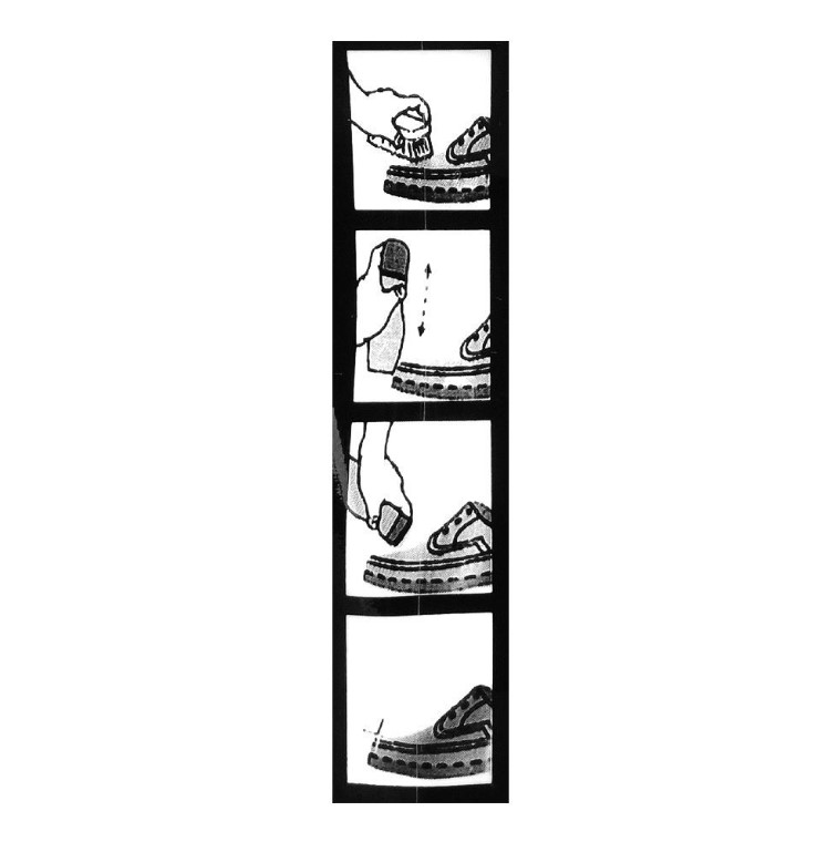 Power Plus Black Shoe Polish Liquid, 75ml