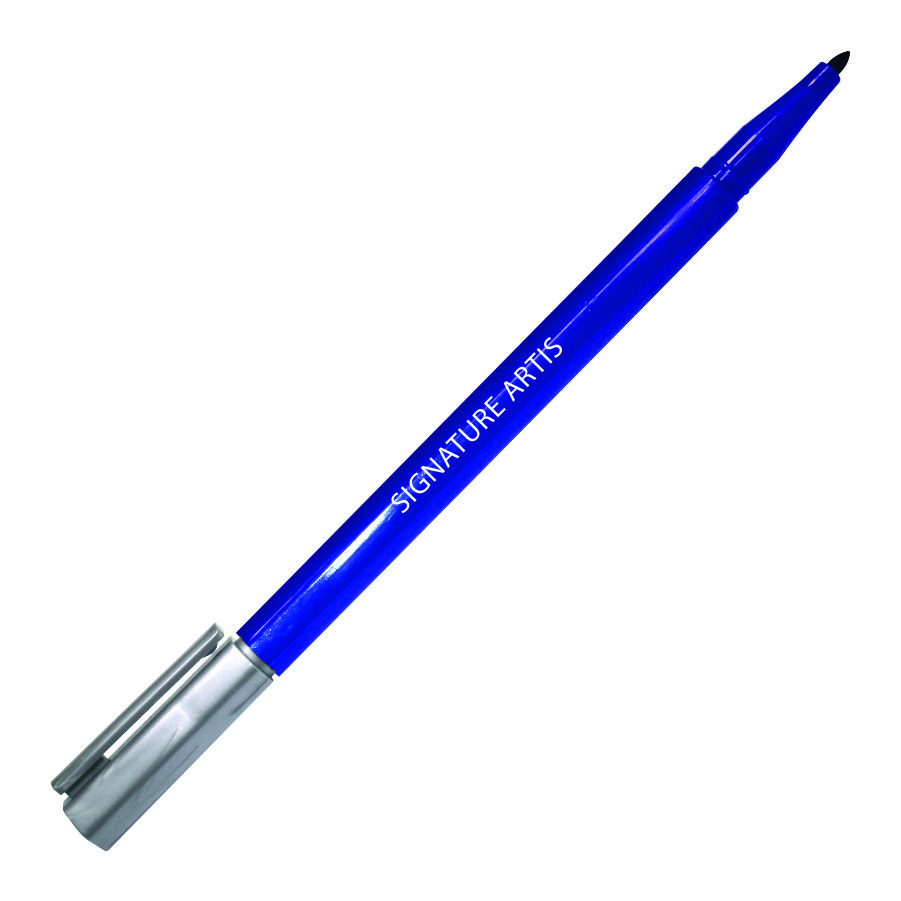 Signature Artist Fiber-Tip Marker Blue 1 Pcs