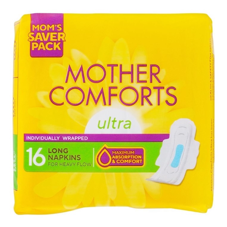 Butterfly Mother Comforts Ultra Long Napkins, 16-Pack