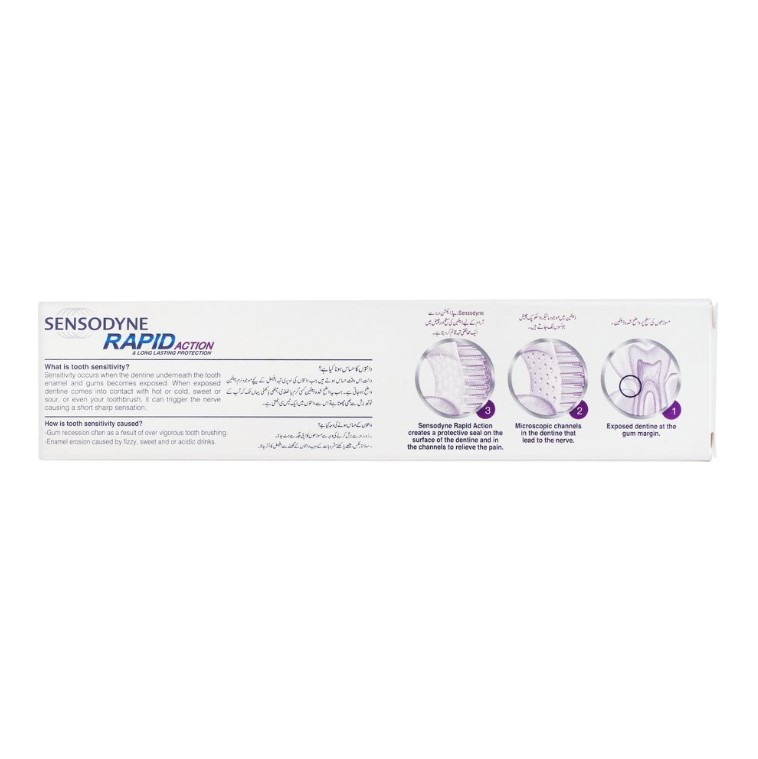 Sensodyne Toothapste Rapid Action Promo Pack 100g