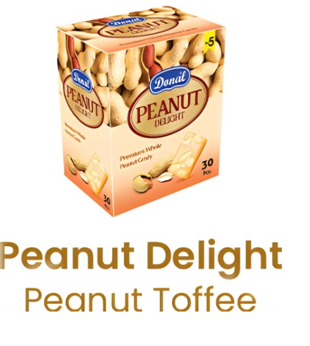 Peanut Delight Whole Peanut Candy Pack of 30 PC&#039;s