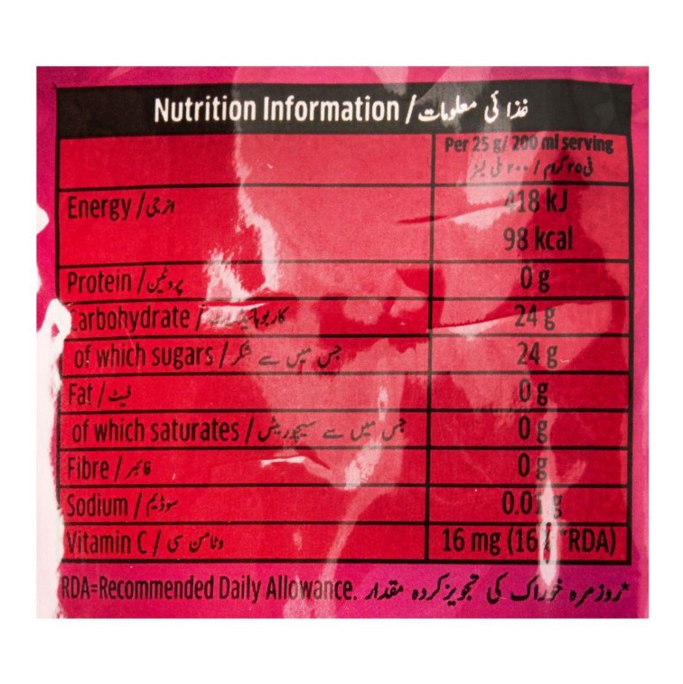 Tang Mango Pouch, 375g