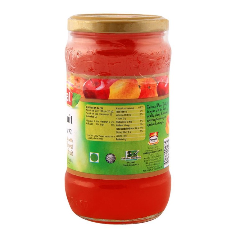 National Mixed Fruit Jam 440gm