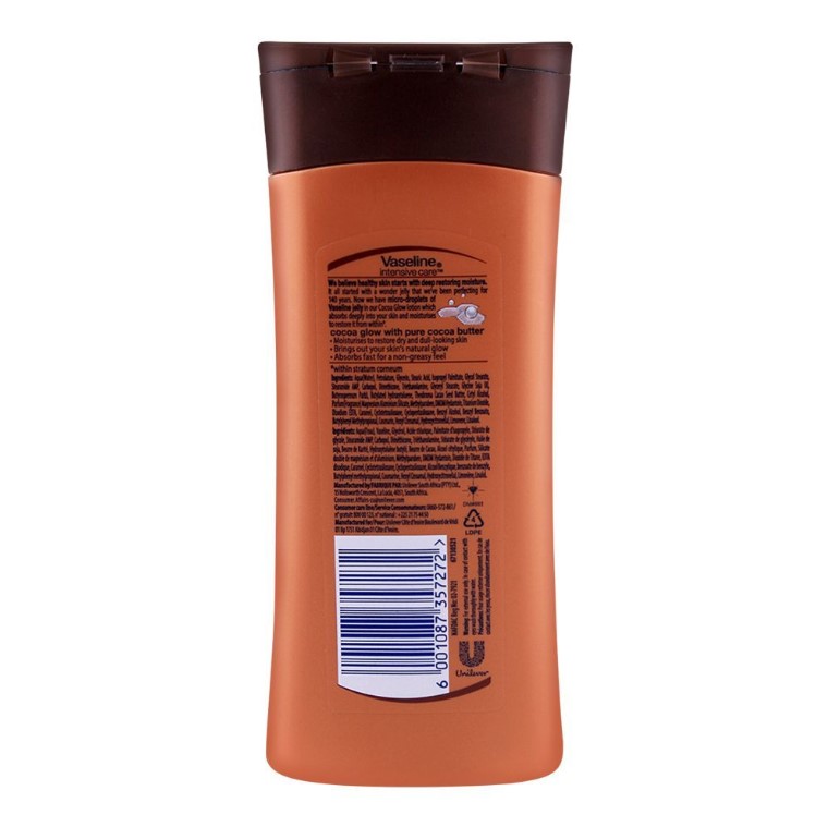 Vaseline Intensive Care Cocoa Glow Pure Cocoa Radiant Lotion 100ml (Imported)