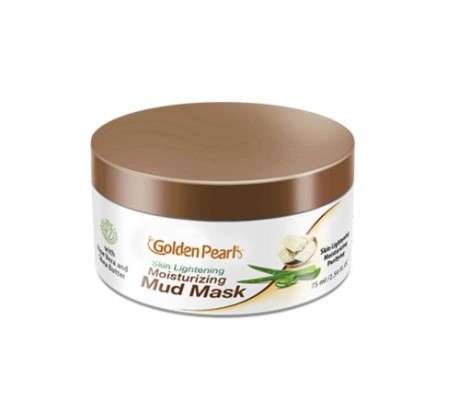 Golden Pearl Skin Lightening Moisturizing Mud Mask Jar 75ml