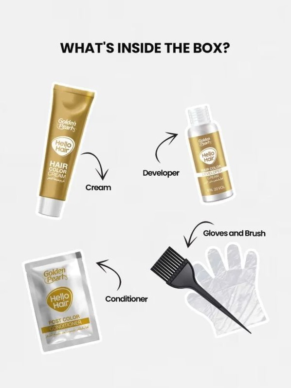 Hello Hair Hair Color Dark Brown 3