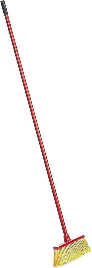 Cristal White Floor Brush Wooden Stick