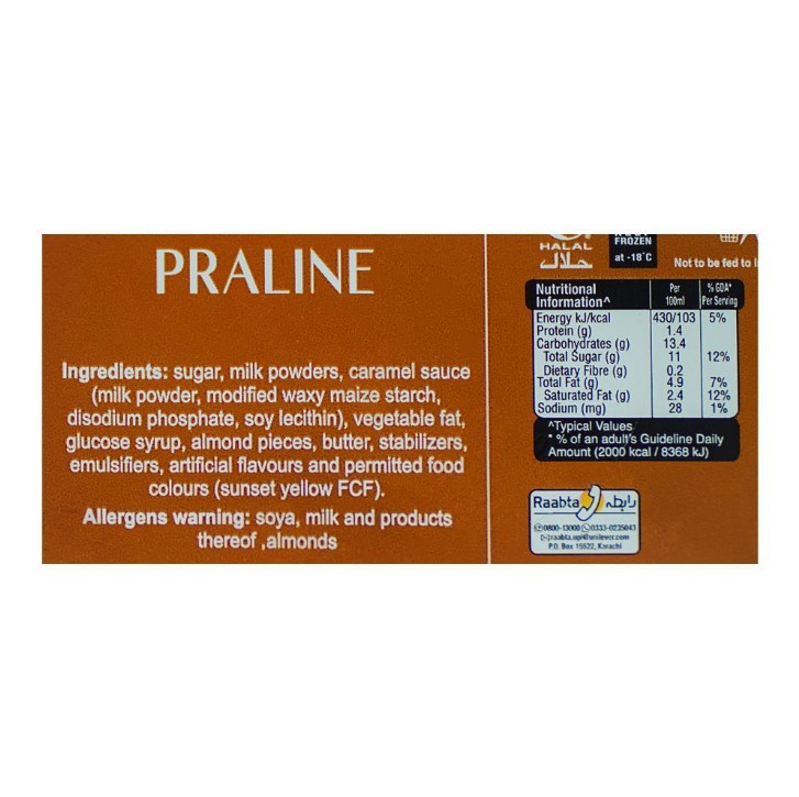 Walls Cookie Craze Ice Cream Tub 750ml