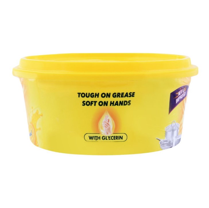 Lemon Max Dishwashing Paste, Yellow, 400g