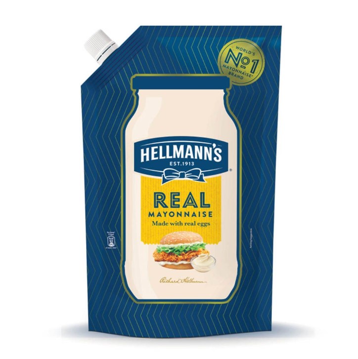 Hellmann's Thick &amp; Creamy Mayonnasie 180g