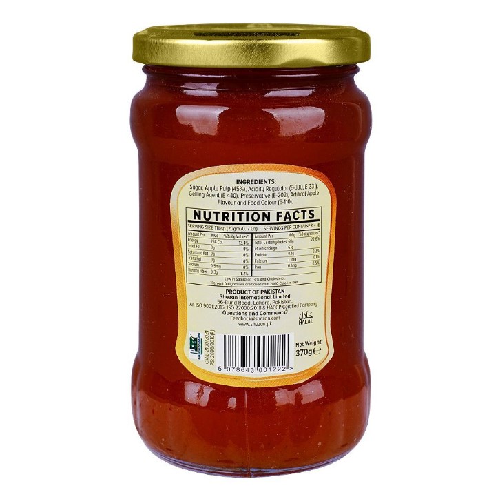 Shezan Apple Jam, Jar, 370g