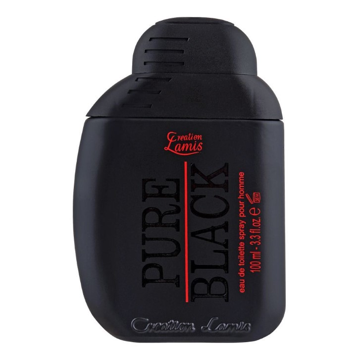 Lamis Creation Pure Black Deluxe Limited Edition Eau De Toilette, Fragrance For Men, 100ml