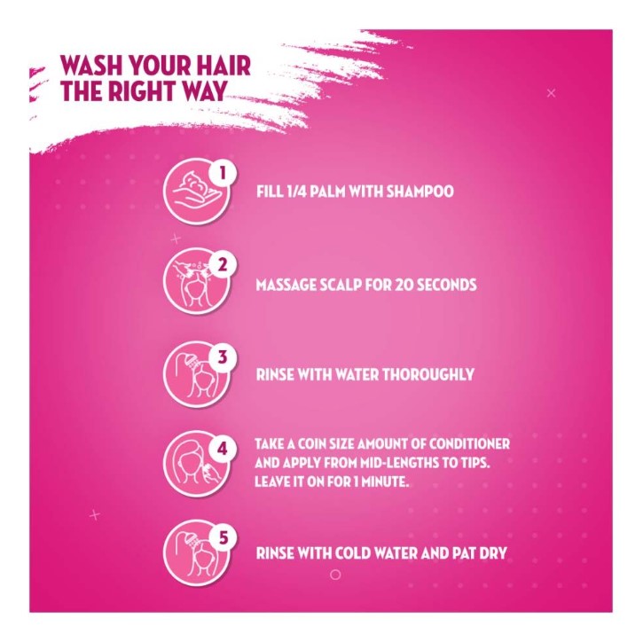 Sunsilk Thick &amp; Long Keratin Yogurt Protein &amp; Coconut Oil Shampoo, 360ml