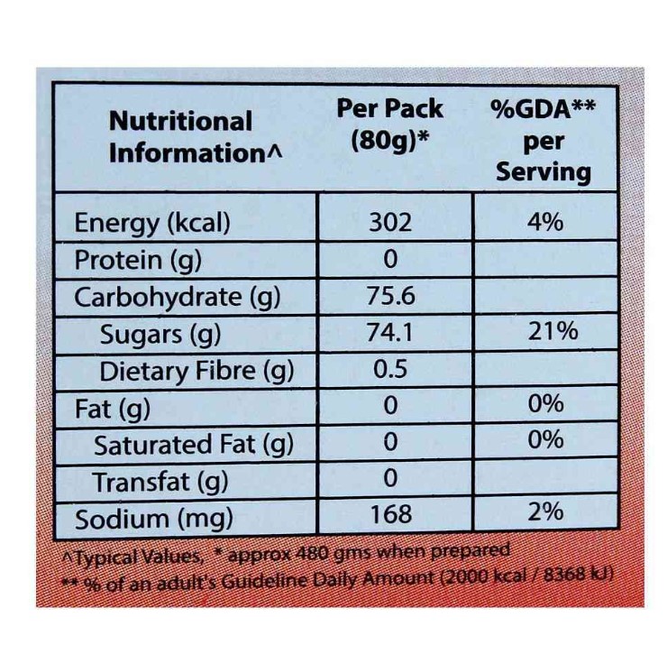 Rafhan Dessert Strawberry Jelly 80 gr