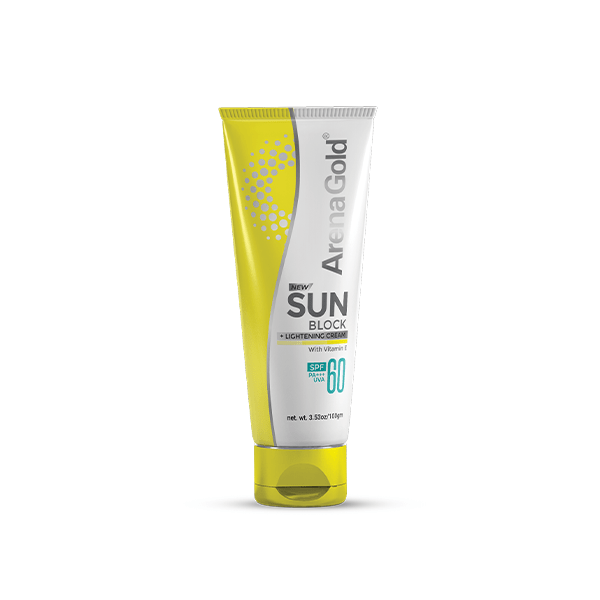 Arena Gold Sun Block SPF60+