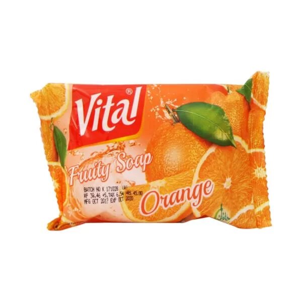 Vital Orange Fruity Soap 120 gm