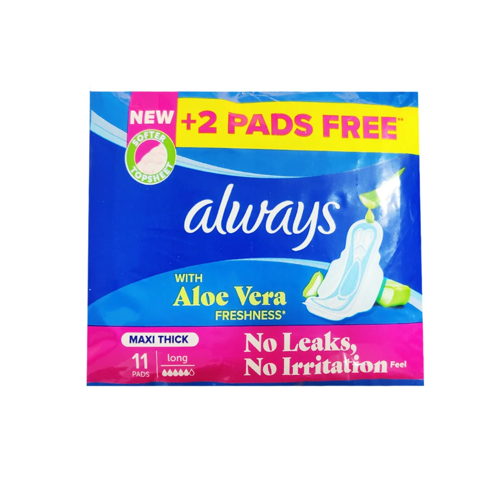 Always With Aloe Vera Freshness – 11 Pads