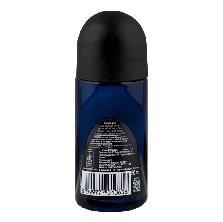 Nivea Men 48H Deep Segar &amp; Kering Anti-Perspirant Deodorant Roll On, 50ml